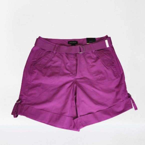 Lane Bryant Pants - LANE BRYANT Women's Causal Pink Shorts Size 16